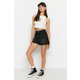 Trendyol Black Denim Shorts & Bermuda