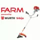 Motorni trimer za travu Farm FT52P zapremina motora 52cc/snaga motora 1,6kW