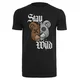 Mister Tee Majica Stay Wild rjava/siva/črna/bela