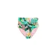 Next Bikini hlačke zelena/svetlo zelena/korala/roza