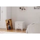 Hanah Home Noćni stočić Rb-108, 45x45x40 cm, Beli