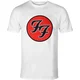 Foo Fighters FF Logo White XL Majica