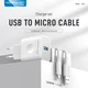 Kućni punjač KONFULON C69C+DL47 QC 18W/ sa micro USB kablom beli 1m