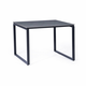Siva vrtna miza Bonami Selection Strong, 100 x 100 cm