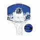 WILSON košarkarska tabla z obročem NBA TEAM MINI HOOP DALLAS MAVERICKS, modra