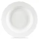 shumee Globok krožnik za juho, porcelan, bel, klasičen, 24 cm, 350 ml