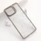 Maska Crystal Dots za Samsung A06/ A065F srebrna