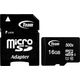 TEAM GROUP Micro SDHC 16GB UHS-I +SD Adapter TUSDH16GCL10U03 crna