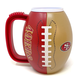 San Francisco 49ers 3D Football vrč 710 ml