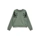 Vero Moda Petite Majica zelena / črna