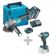 MAKITA 40V aku set kutna brusilica GA023GD201 + udarni odvijač TW005GZ