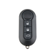 CAR 888 ACCESSORIES Kućište Oklop Ključa, 3 Dugmeta, SIP22, Za Fiat 500/Fiat Punto/Fiat Panda/Fiat Bravo/Fiat Doblo/Fia, Crno