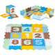 Foam puzzle - edukativni tepih 114x87cm Color number