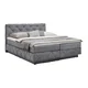 Boxspring Krevet Cordoba 160/200 cm , siva
