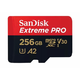 SanDisk - Spominska kartica SanDisk Extreme Pro Micro SDXC UHS-I U3, 200 MB/s, 256 GB + SD adapter
