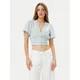 Guess Bluza W5GH82 D5N81 Svetlo modra Regular Fit