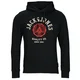 Jack & Jones Puloverji JJELOGO SWEAT HOOD 2 COL Črna