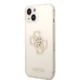 GUESS GUHCP14MPCUGL4GGO ovitek za iPhone 14 Plus 6.7 - prozoren z zlatimi bleščicami