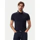 TOMMY HILFIGER Majica mornarska / burgund / bela
