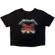 Metallica Master Of Puppets Tracks (Back Print) Black M Ženske Majica