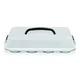 Patisse Patisse Model za 12 mafinov s pokrovom, 35 cm Silver-top P03684