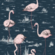 Cole & Son Ozadje FLAMINGOS 11041, kolekcija ICONS