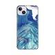 Silikonska maska za iPhone 14 Plus 6.7 Blue Marble Print plava