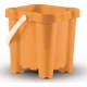 Androni Vedro grad 4 stolpi - višina 16 cm, oranžna