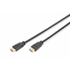 HDMI Premium High Speed connection kabel, type A M/M, 5.0m, w/Ethernet, Ultra HD 60p, gold, bl