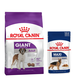 Royal Canin SIze suha hrana + ustrezna mokra hrana gratis! - Giant Adult 15 kg + 10 x 140 g Maxi Adult