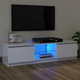 VIDAXL TV omarica z LED lučkami (120x30x35.5cm)