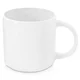 Northix MONA skodelica iz belega porcelana 330 ml