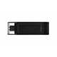 KINGSTON USB-C flash DT70/256GB 256GB DataTraveler crni