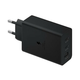 Original Samsung Kućni brzi punjac 65W USBx2 + Type C crni EP T6530 Outlet