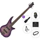 Jackson JS Series Spectra Bass JS3Q V SET 2 Purple Phaze 5 strunska bas kitara