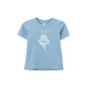Cat e Lolette Majica Ballerina Cat svetlo modra