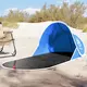 Vidaxl vidaXL Zložljiv šotor za na plažo, moder, vodoodporen