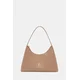 Usnjena torbica Furla Diamente S Shoulder rjava barva, WB00782 AX0733 4489S