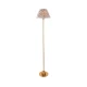 Endon 114785 - Punjiva podna lampa BURLEY prigušiva LED/1,5W/5V mesing/siva