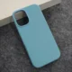 Maska Beautiful Shine Leather za iPhone 17 svetlo plava