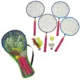 EUROM badminton set 4 loparji