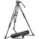 Fluidna video glava Manfrotto 502 in dvoročni stativ 546GB iz aluminija