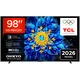 TCL 98 Premium QD-Mini LED TV 98P8L - TCL - 98 - 2178x1285x420 - 52,8 kg (s stojalom), 51,8 kg (brez stojala) - 24 - E - Avtera