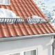 vidaXL Snežni varovalni sistem za strehe Antracit 100 x 2,5 x 20 cm