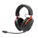Slušalke White Shark GH-2445 FOX črne/rdeče