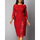 MANZARA elegantna haljina Nancee, crvena