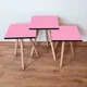 HANAH HOME Set 3 stočića 3Shp240 Pink