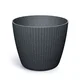 shumee OKROGLI LESENI LONČ ZA CVETJE LAMIA ECO - ANTRACIT 12,8 L - PP-DLAM300WA
