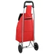 vidaXL vidaXL Nakupovalni voziček s kolesi Rdeč 35 L, (22094806)
