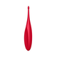 SATISFYER Vibrator za klitoris Twirling Fun, Silikonski, Crveni